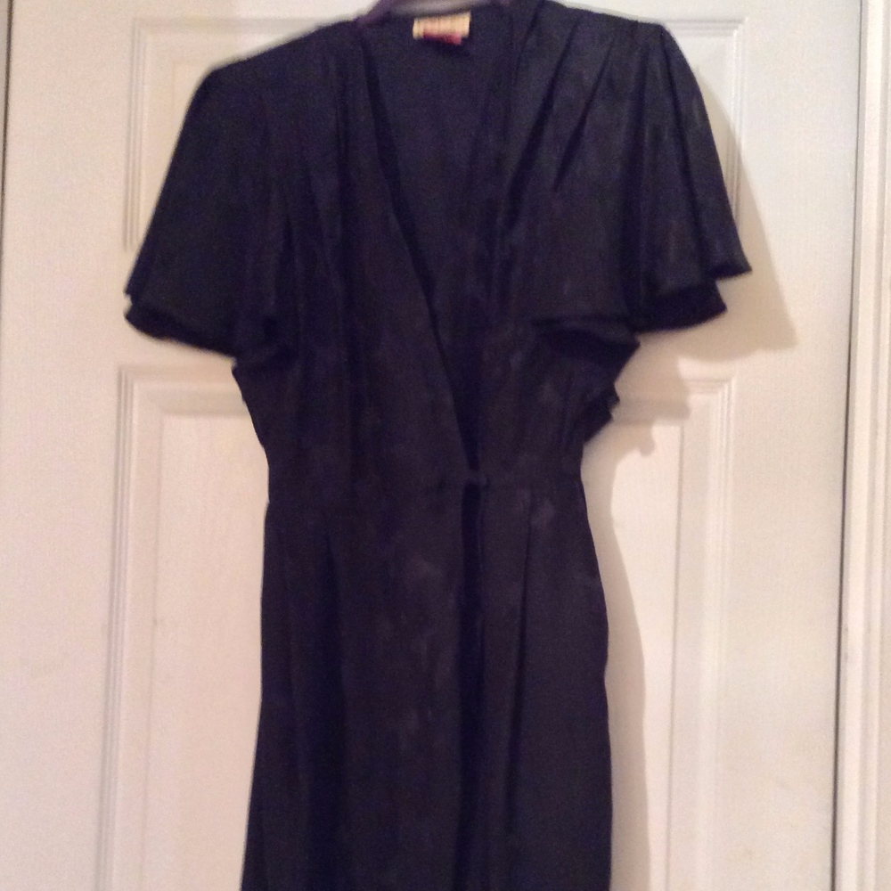 Black Handkerchief Dress